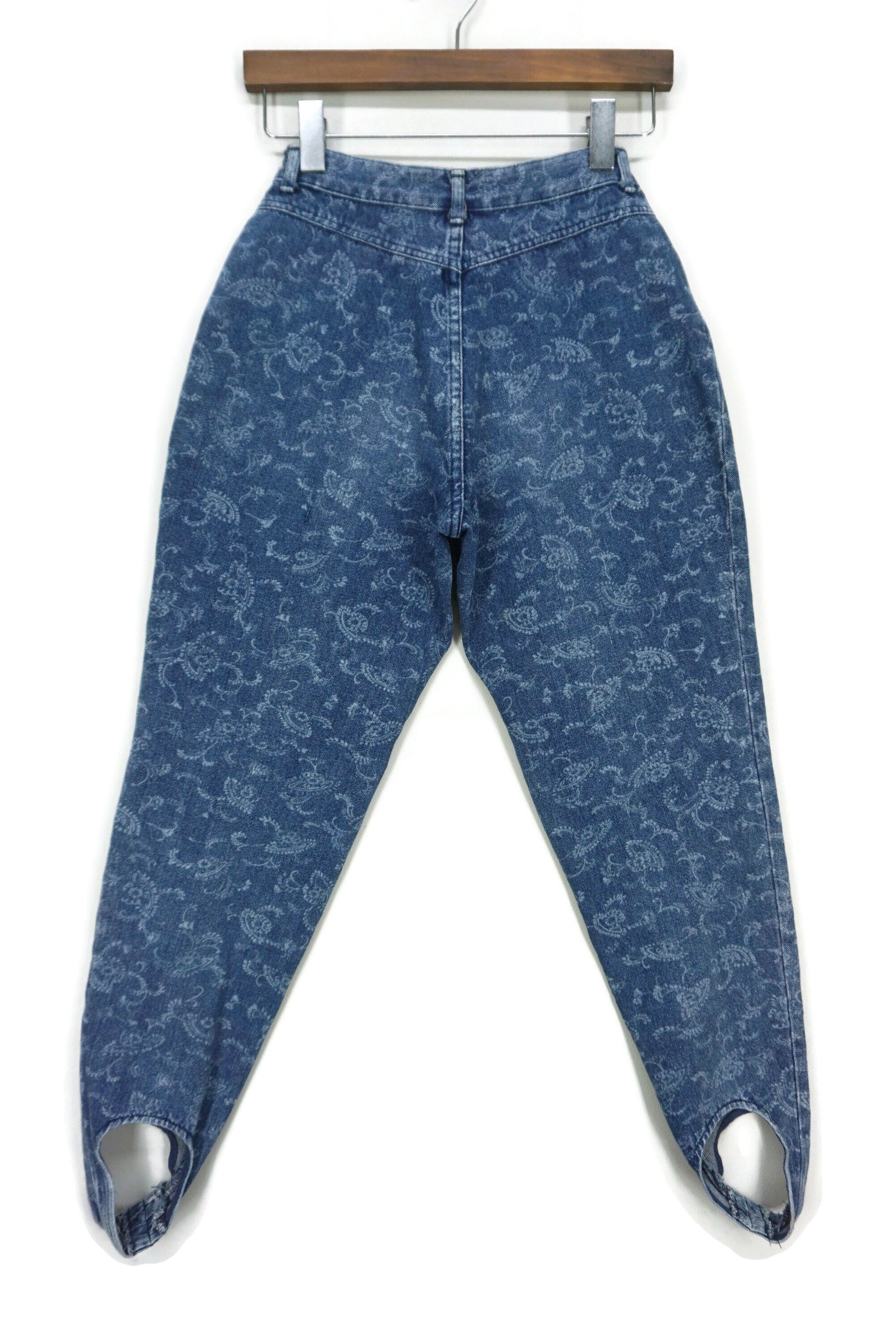 【U LAN】Furby Pintuck Denim String Pants Waxed-Studded-Jeans-FOUND-SS-