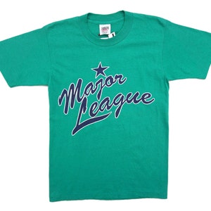 Major League Shirt Mens Size XS 90s Major League T Shirt Major League Vintage MLB Short Sleeve Tee Oneita Made in USA