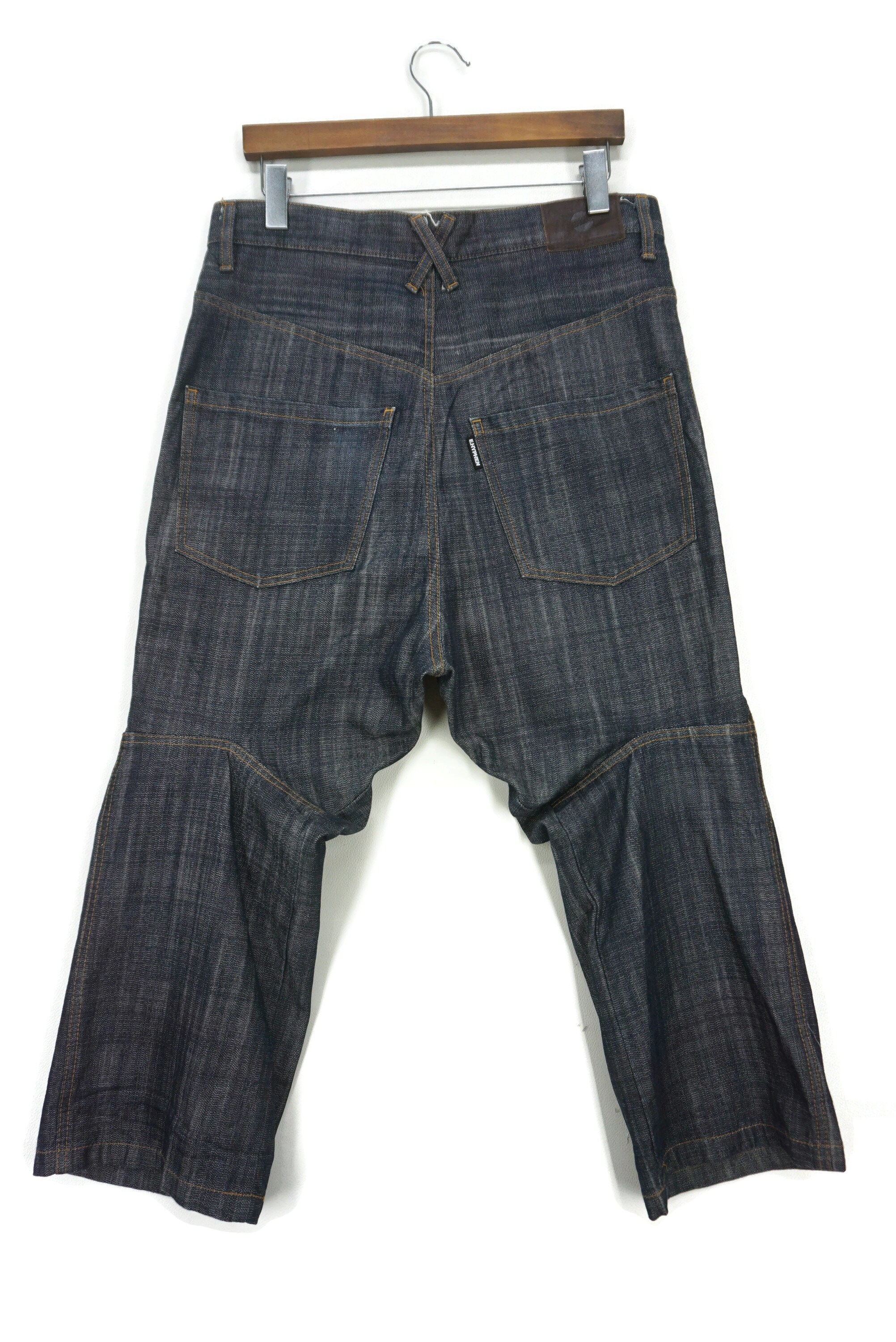 E-HYPHEN WORLD GALLERY E HYPHEN SHORTS DENIM NAVY F *A407