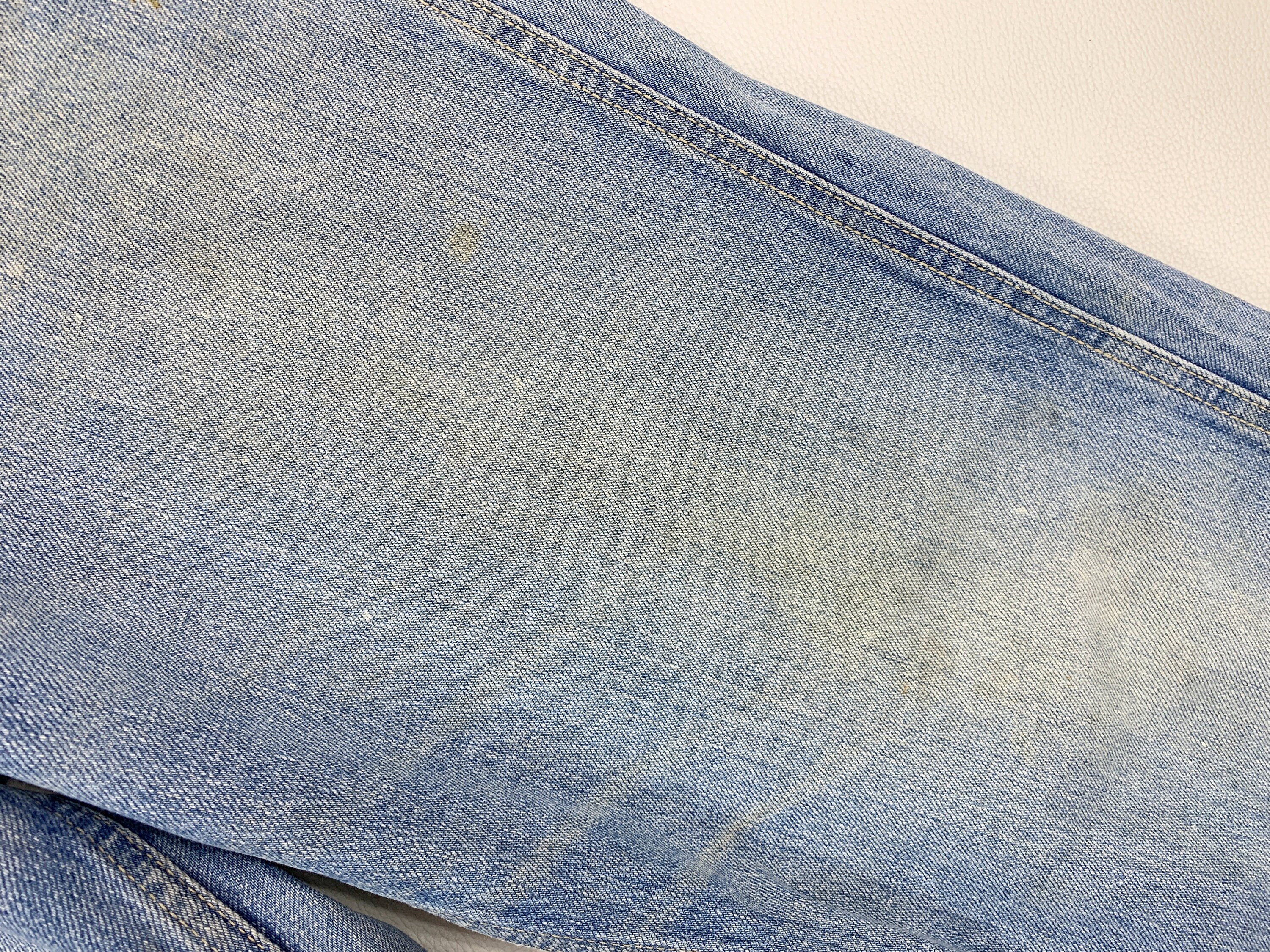 Johnbull Jeans Size W27xl31 John Bull Distressed Dirty Blue Denim