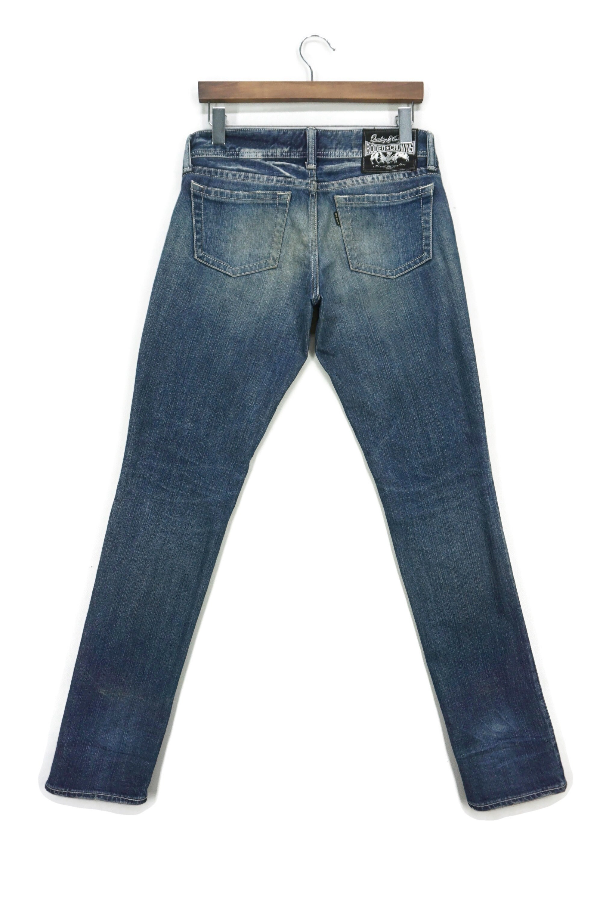 ROMANTIC CROWN ♥ REPAIRED WIDE JEAN/追跡付 ROMANTIC CROWN] REPAIRED WIDE JEAN/追跡付 (ROMANTIC CROWN
