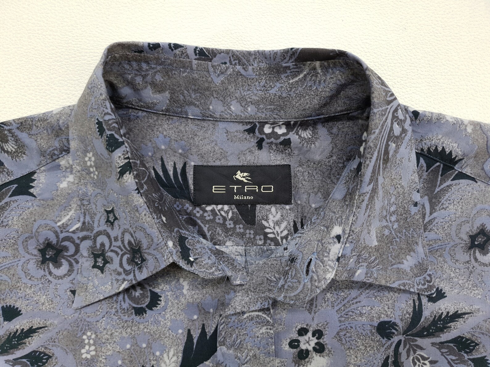 Etro Shirt Mens Size M Etro Milano Button Down Shirt Etro Full | Etsy