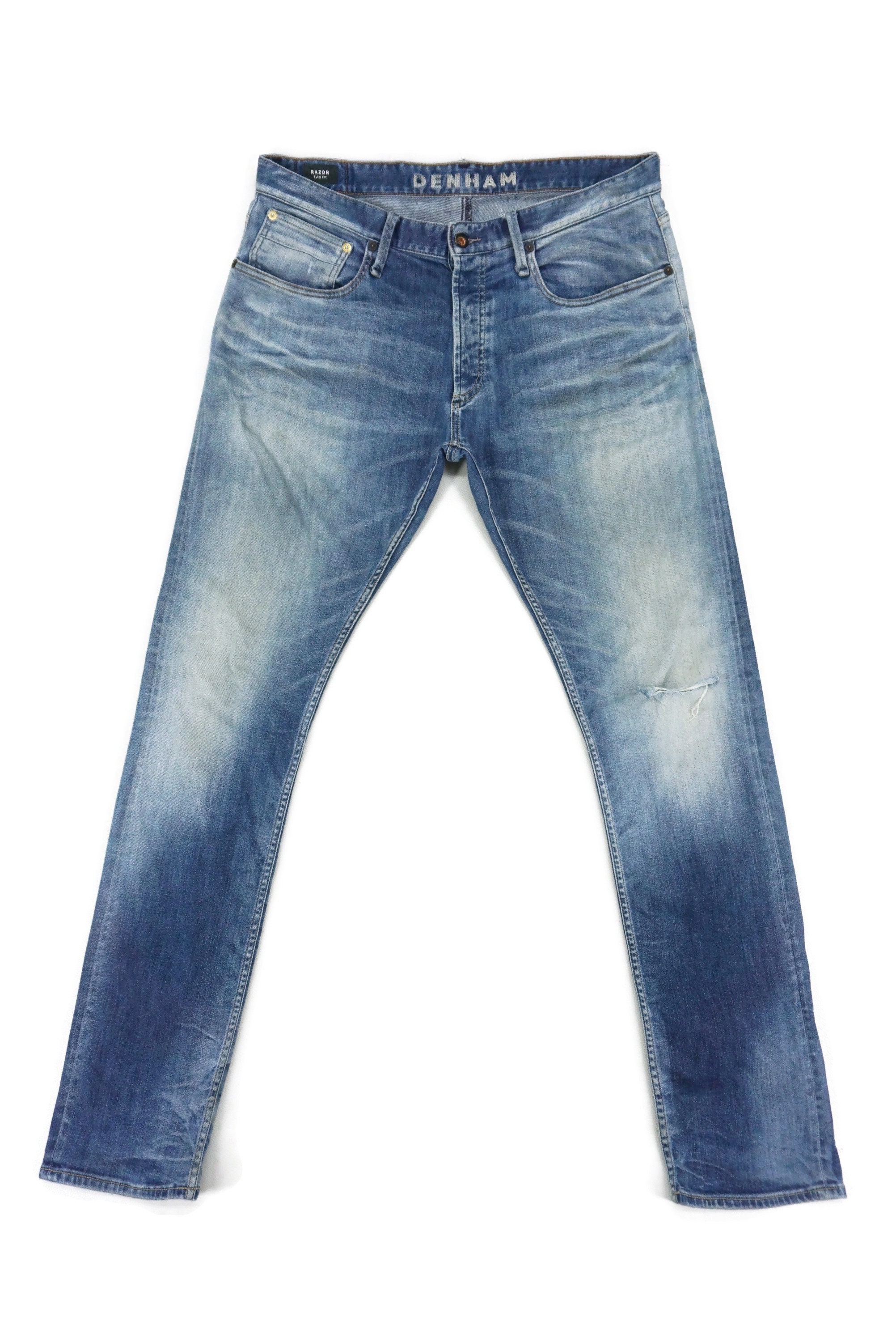 DENHAM Selvedge Jeans Size 36 W36xl34 Denham Razor Denim Jeans - Etsy