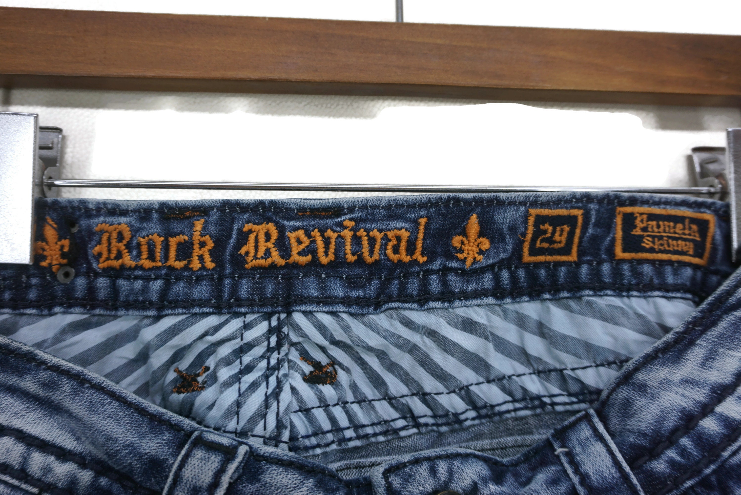 Rock Revival Jeans Size 29 W32xl34 Rock Revival PAMELA Skinny - Etsy Denmark