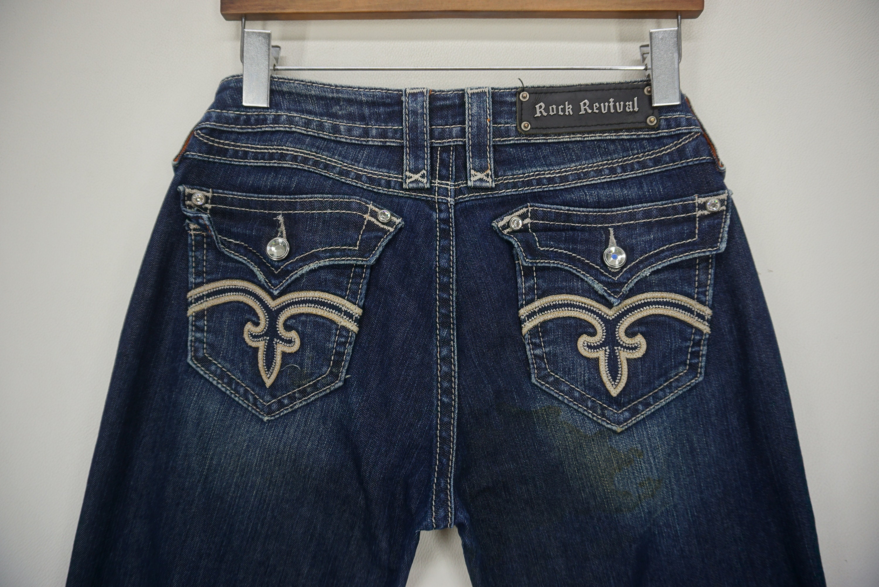 tragedia Monótono impulso Rock revival jeans men - Etsy España