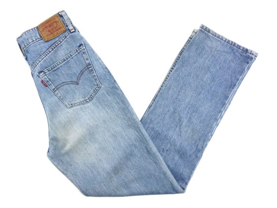 Levis 509 Jeans Size 13 W28xL33 90s Levis Faded Wa