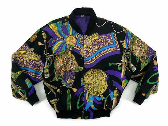 Baroque Jacket Mens Size S Oversized 80s 90s Baroq
