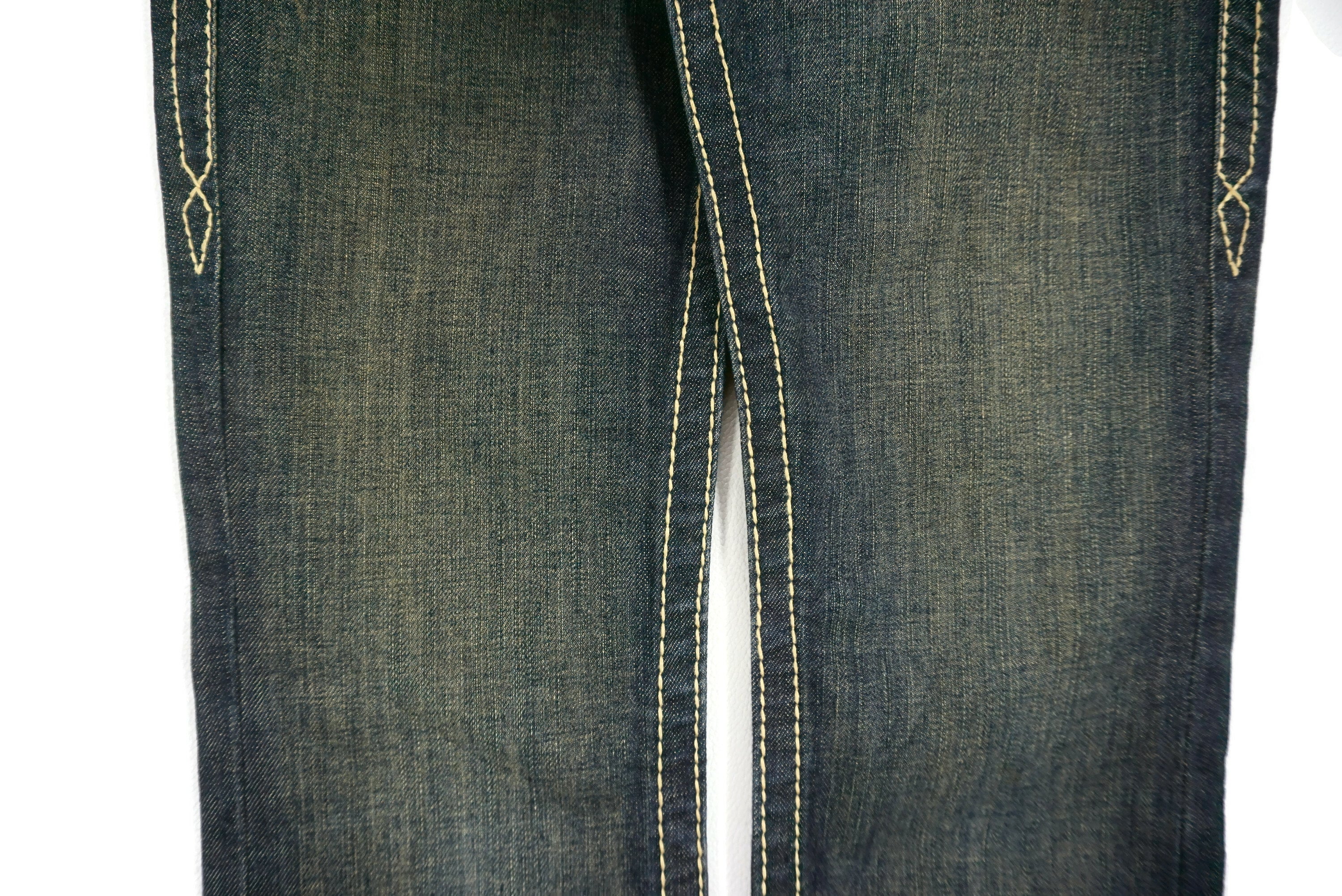 【EXTRAORDINARY】 COATING JEANS Jeansy Rock Revival Rozmiar 24 W27xL27.5 Jeansy Rock Revival