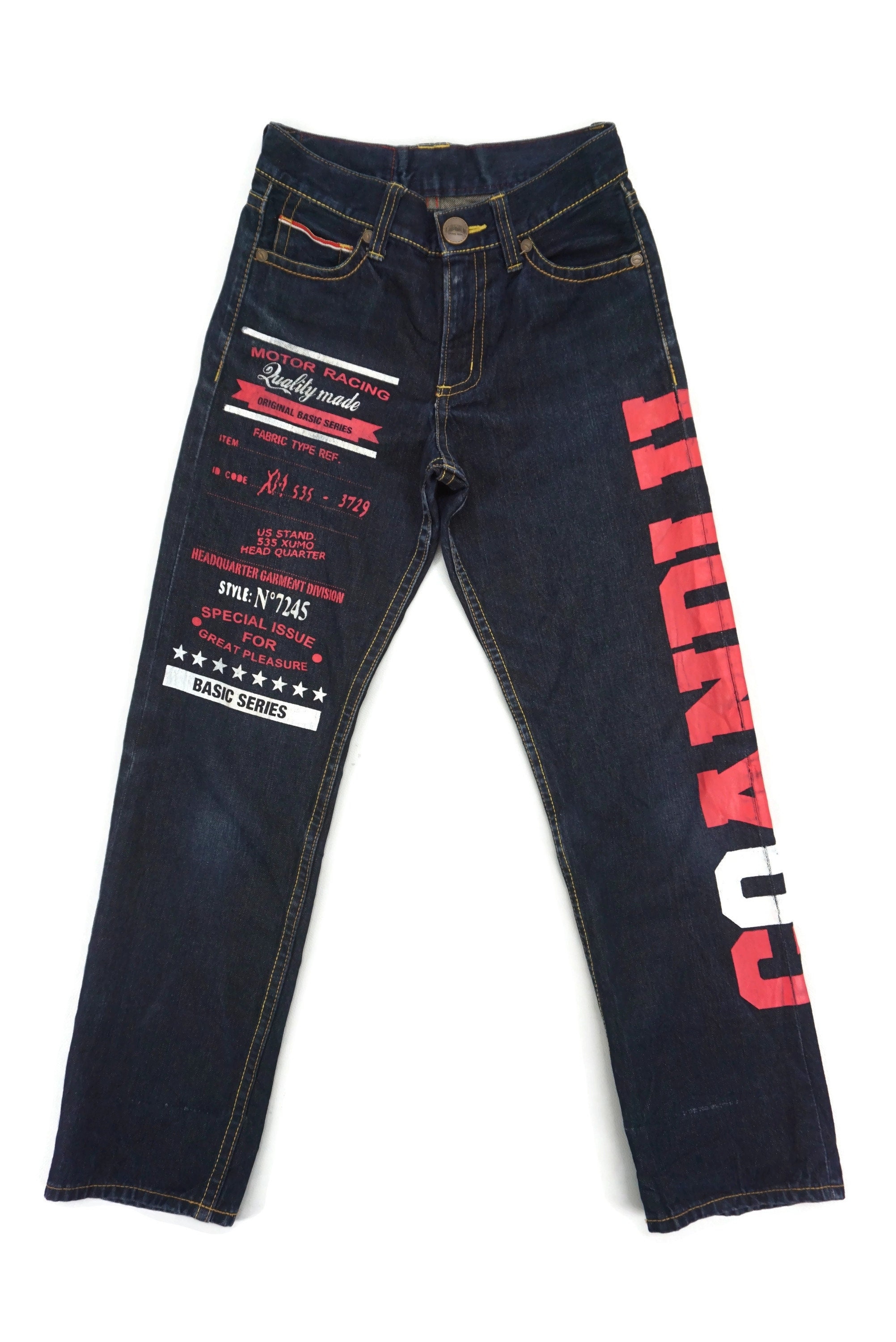 Coandlu Selvedge Jeans Size 26 W29xl30.5 Coandlu Printed Coandlu Selvedge Jeans Size 26 W29xl30.5 Coandlu Printed
