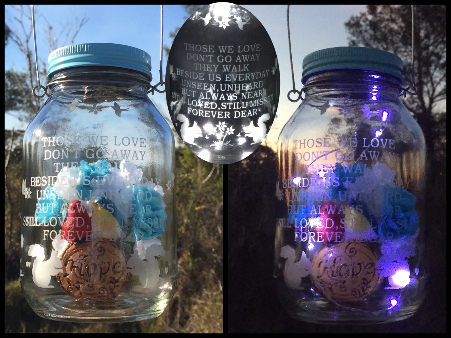 Grave Lantern Bird Solar Light Cemetery Decoration In Memory Etsy