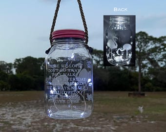 Custom Grave Decoration With Flamingos, Nautical Lantern, With Name, Personlized Cemetery Decoration With Poem, Grave Lantern,Sympathy Gift