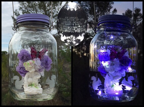 Cemetery Decoration For Loss Of Baby Grave Lantern With Etsy