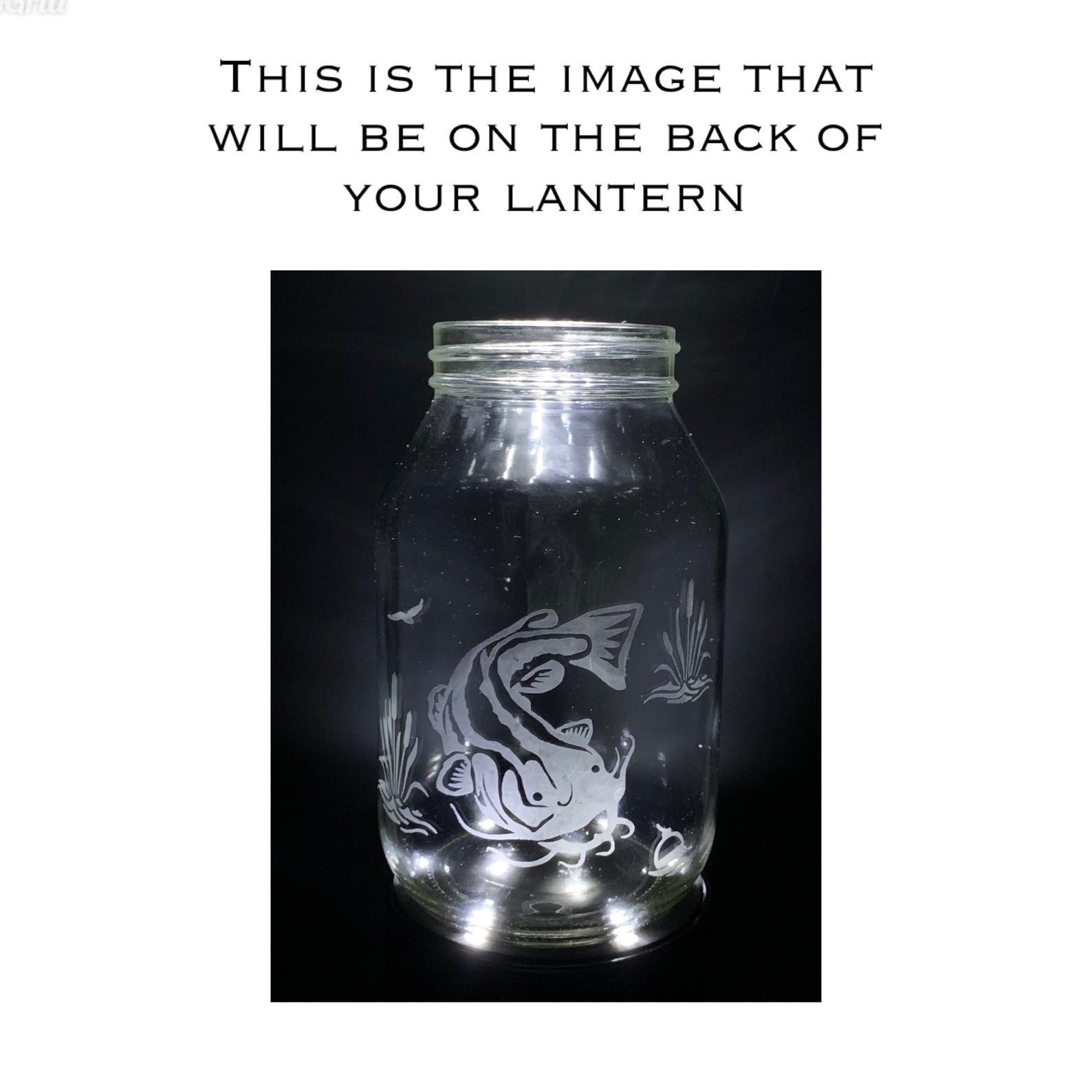 Custom Grave Decoration With Catfish Personlized Cemetery Etsy