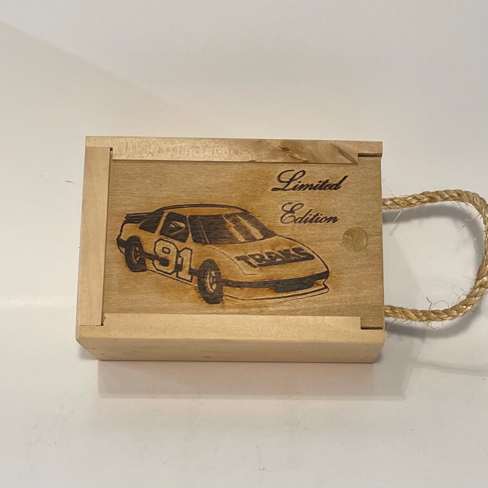 Vintage Nascar 1991 Traks Race Cards Wood Box Set Limited - Etsy