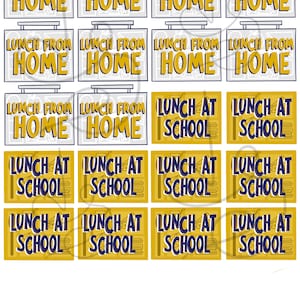 Panthers Lunch Magnets DOWNLOAD ONLY