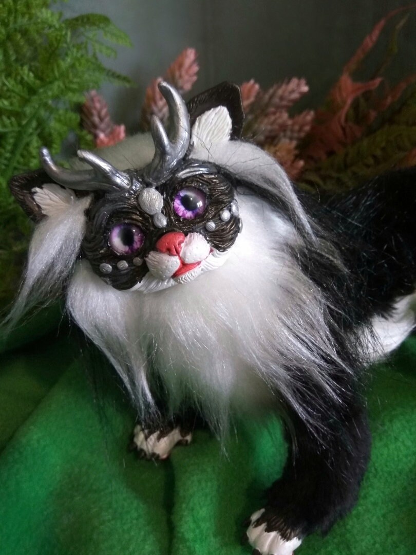 OOAK Fantastic Beasts ferret doll. Posable art doll. Toy plush Etsy