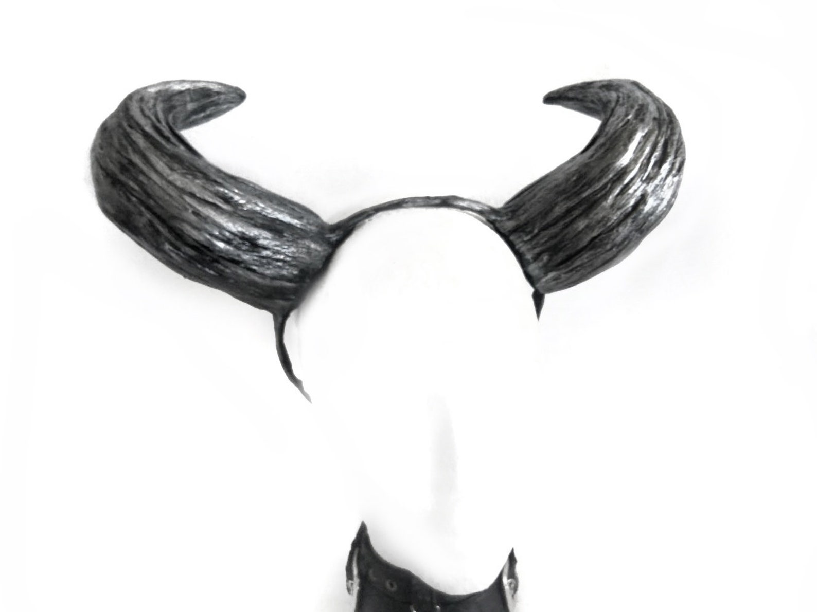 Horns headpiece. Demon horns. Devil Horn Headband. Headband Etsy