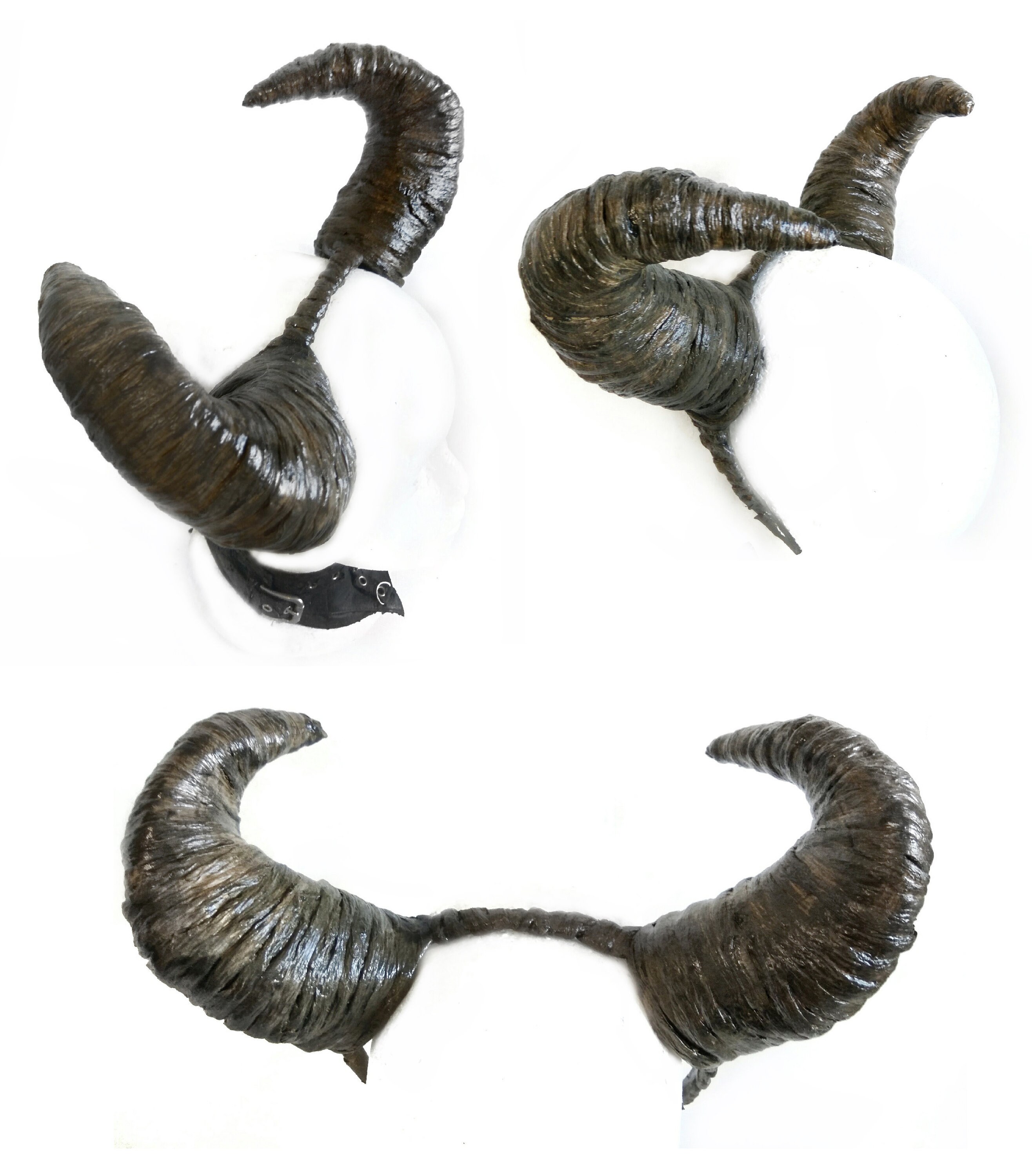 Horns headpiece. Demon horns. Devil Horn Headband. Headband Etsy