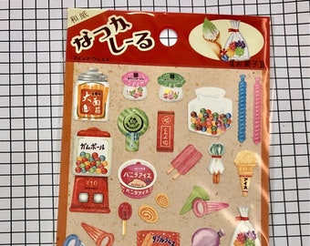 Tiny petite stickers 85986 Scrapbooking material Japan cute puffy sticker cute stickers GALAXY theme stickers 1 sheet