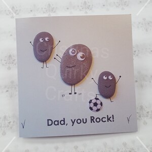 Carte de vœux « Papa, tu ROCK! » Pères Papa, Anniversaire, Papa de deux, Papa de 2