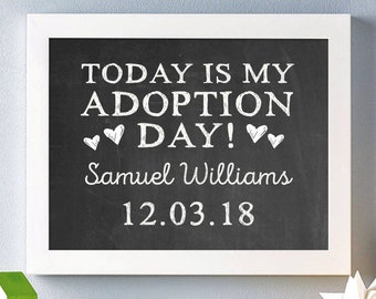 Adoption Day Print | Personalized Adoption Gift | I Was Chosen Print | Adoptive Mother Gift | Adoption Shower | Adoption Celebration