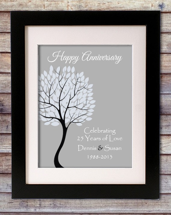 25th anniversary gifts ideas for husband