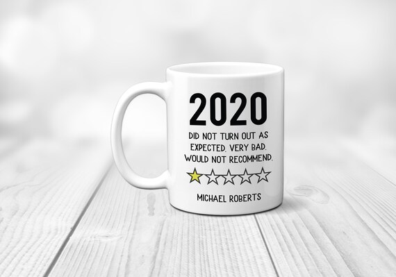 Personalized 2020 One Star Mug | Quarantine Mug | Friend Gift | Funny Mug |  Corona Gift | Personalized Gift - Etsy