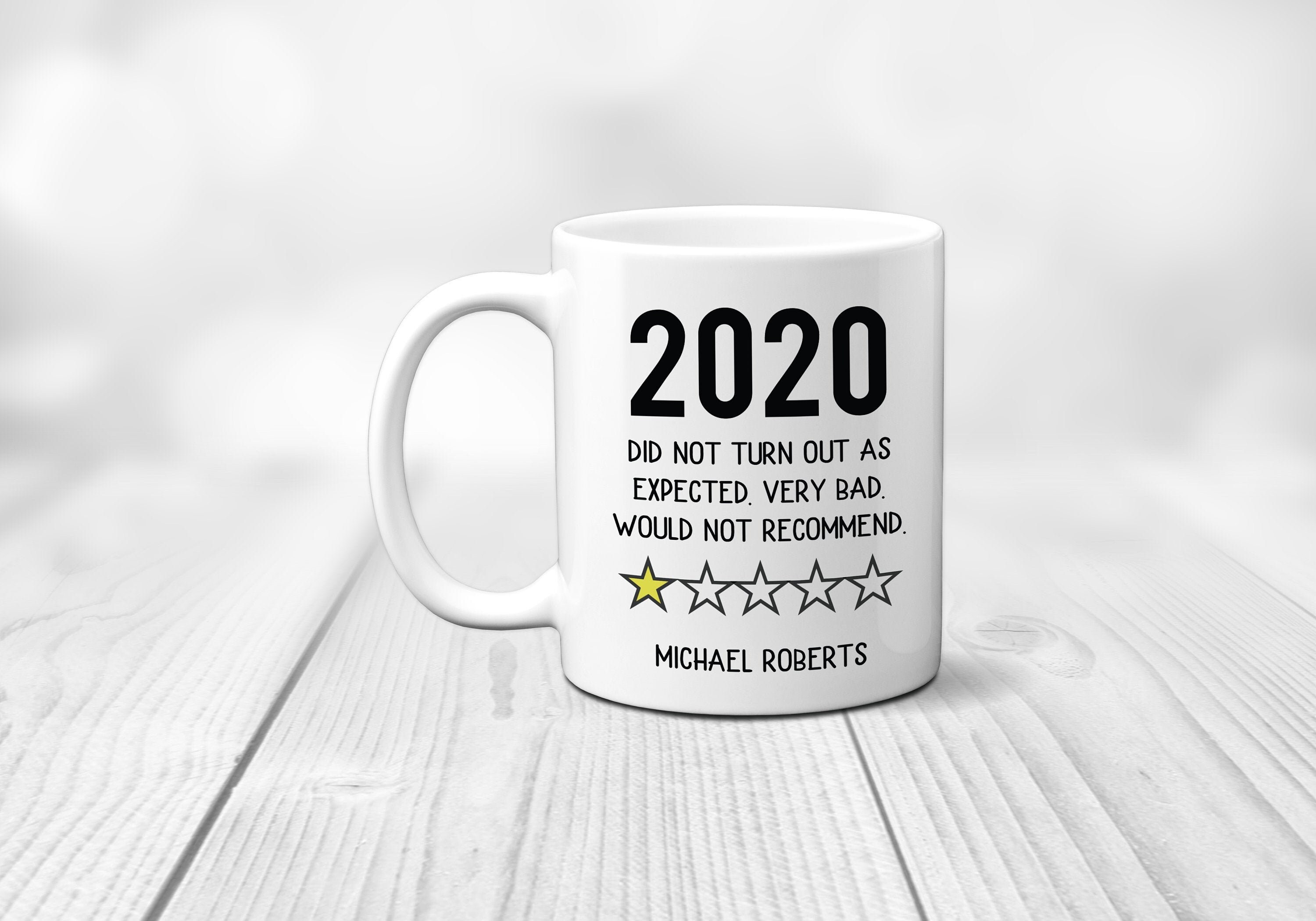 Personalized 2020 One Star Mug | Quarantine Mug | Friend Gift | Funny Mug |  Corona Gift | Personalized Gift - Etsy