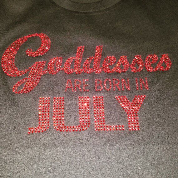 Goddess Are Born In July Red Stone Etsy