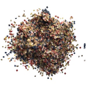 Blush Burgundy Navy Gold Rose Gold Biodegradable Tissue Paper Confetti Mix