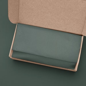 Dark Green Matte Wrapping Paper | Zazzle