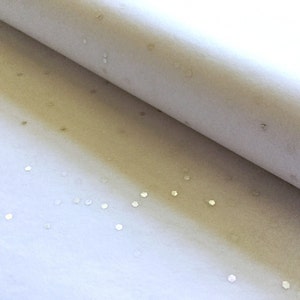 Fogli di carta velina con pietre preziose di diamanti bianchi, scintillanti e scintillanti, confezione regalo invernale da 30x20" - 750 x 500 mm - Alta qualità certificata FSC