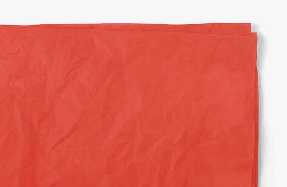 Bulk Gift Wrapping Mandarin Red Decorative Tissue Paper, 480 Sheets