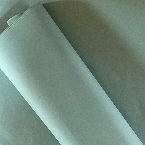 Stone Green Sage Dusty Green Tissue Paper Sheets Large 30x20” 750x500mm Gift Wrapping Box Filler