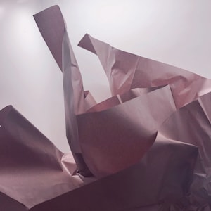 Metallic Rose Gold Mauve doppelseitige Seidenpapierbögen Geschenkverpackung 30x20 "/ 750 x 500 mm