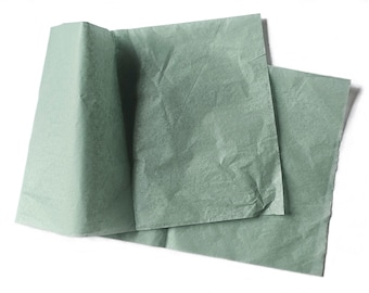 Sage Green Eco-Friendly Coloured Tissue Paper | Premium Quality Recycled Gift Wrap | Biodegradable & Sustainable Packaging