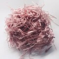 Antique Rose Shredded Tissue Paper Shred Box Filler Vintage Ash Dusky Pink Hamper Eco-Friendly Biodegradable Compostable Acid-free Colourfas