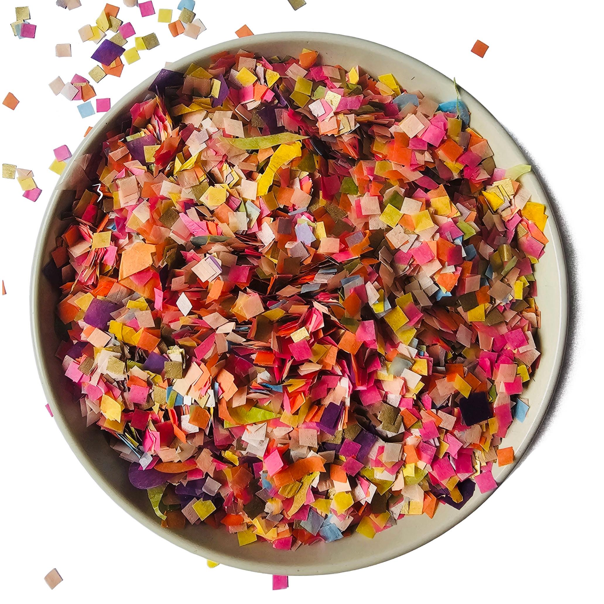 Canon à Confettis Amscan 24cm - Multicolore - Idéal Fêtes, Mariages Et Anniversaires