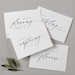 Wedding Vendor Thank You Cards - Card for Wedding Photographer, Wedding Planner Card, Card For Florist, Band, Officiant, Hair Stylist - K6 