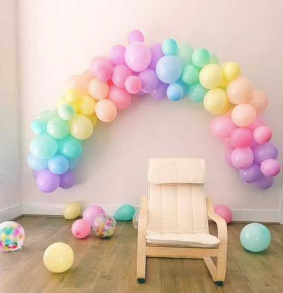 Kit De Guirnalda De Globos Arco Iris Pastel Globo Guirnalda Etsy Espana Kit De Guirnalda De Globos Arco Iris Pastel Globo Guirnalda Etsy Espana