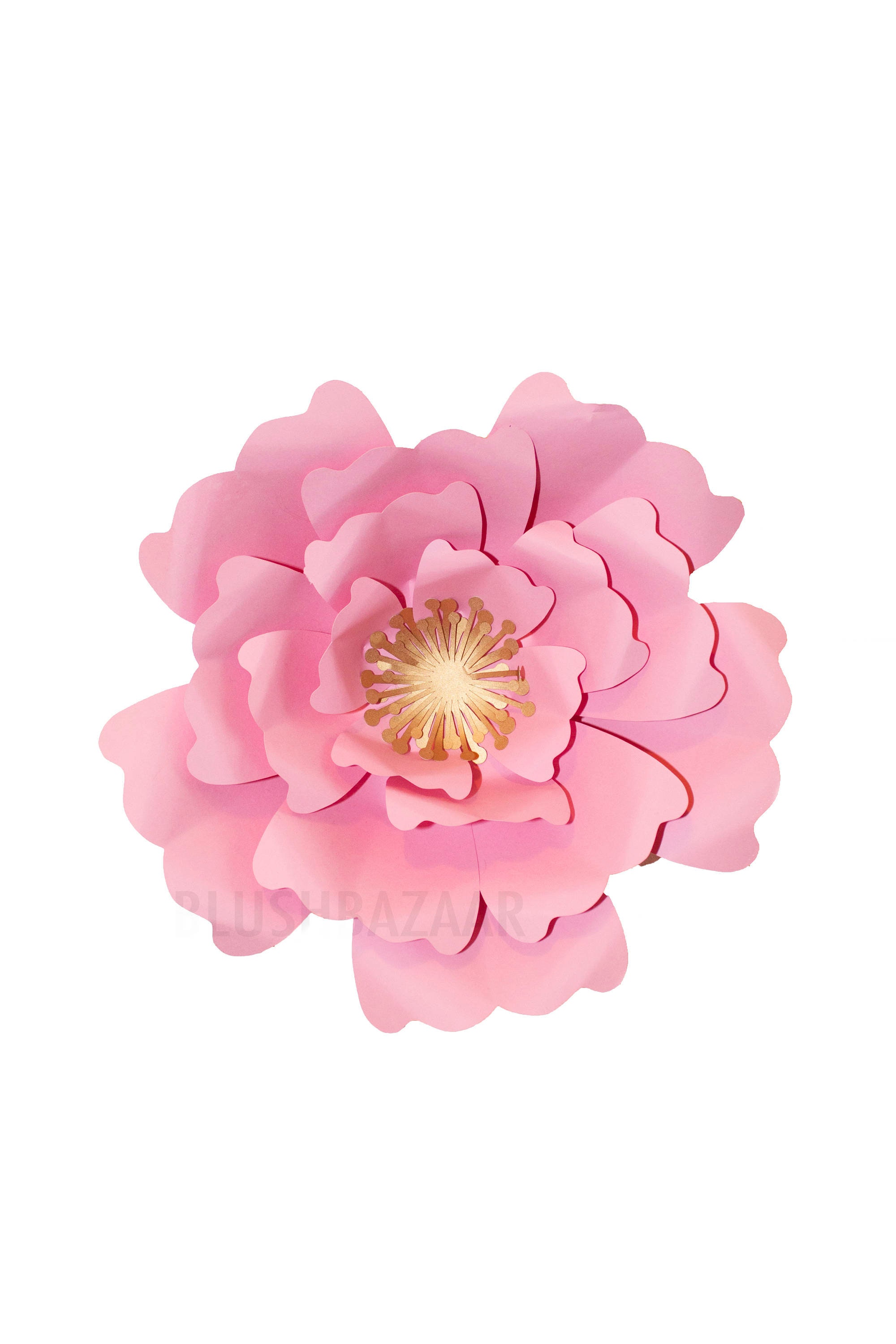 Custom Paper Flower Large Paper Flower Peony Flower Wall Etsy
