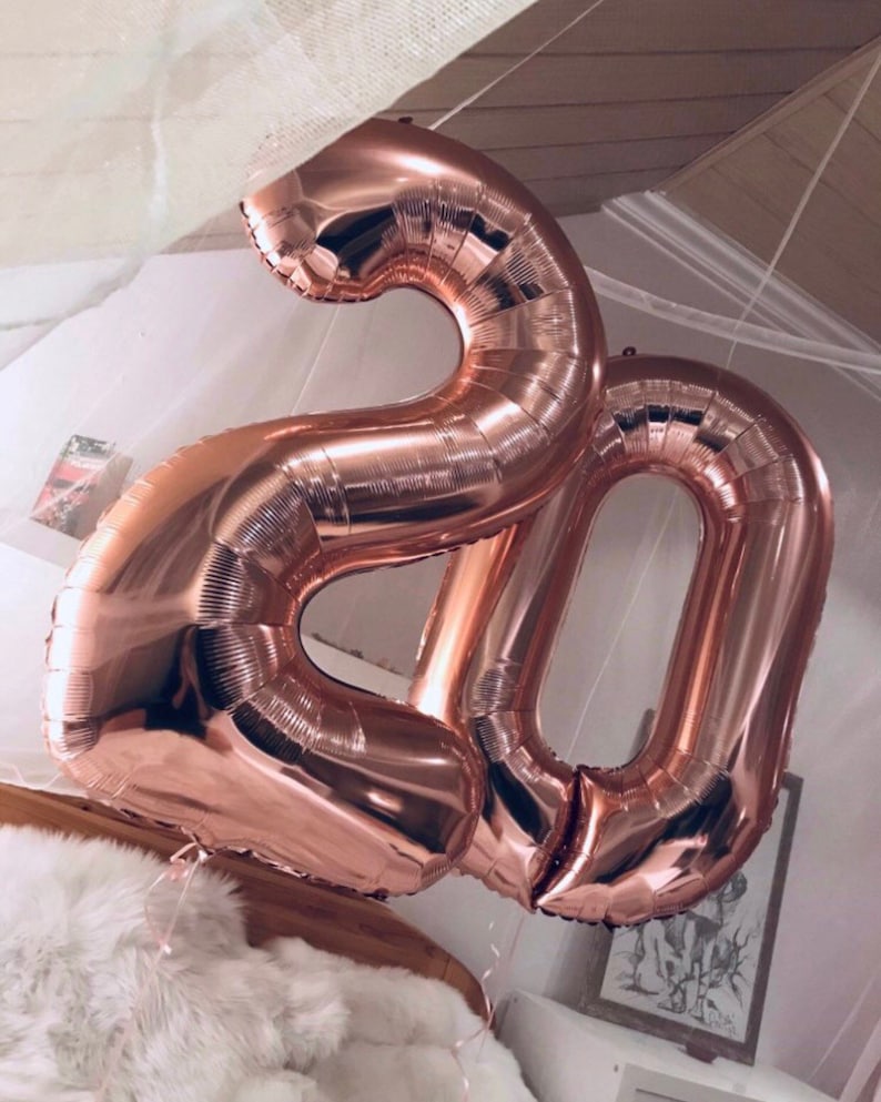 New – Rose Gold Jumbo Helium Balloon