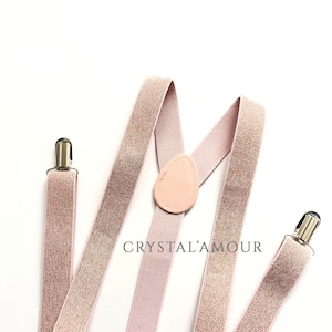 Suspenders, suspenders men, suspenders women, rose gold suspenders, rose gold, rose gold wedding, rose gold suspender, rose gold unisex