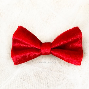 Neue Fliege, rote Fliege, rote Urlaub Fliege, samt Fliege, rot samt Fliege für Feiertage, Hochzeiten, Formals, Fliege für Männer