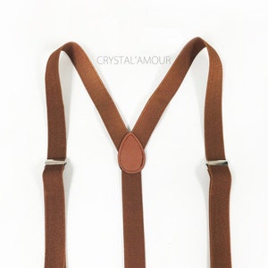 Brown Suspenders for Men, brown suspenders, men suspenders, brown suspenders, light brown suspenders, tan suspenders, brown suspender
