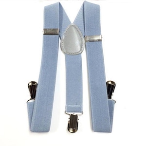 boys suspenders, LIGHT grey suspenders, dusty blue suspenders, light grey suspenders, blue gray suspenders, gray blue suspenders, Toddlers