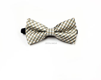 Sparkly Bow Tie Sequin Fabric Rhinestone sequin Bowtie Silver ~ Silver main image 0