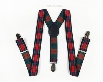 boys christmas suspenders