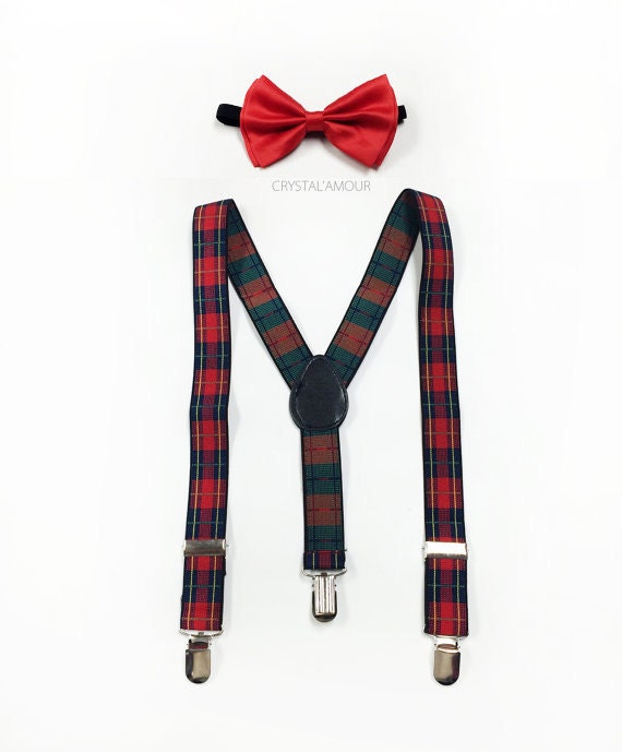 boys christmas suspenders