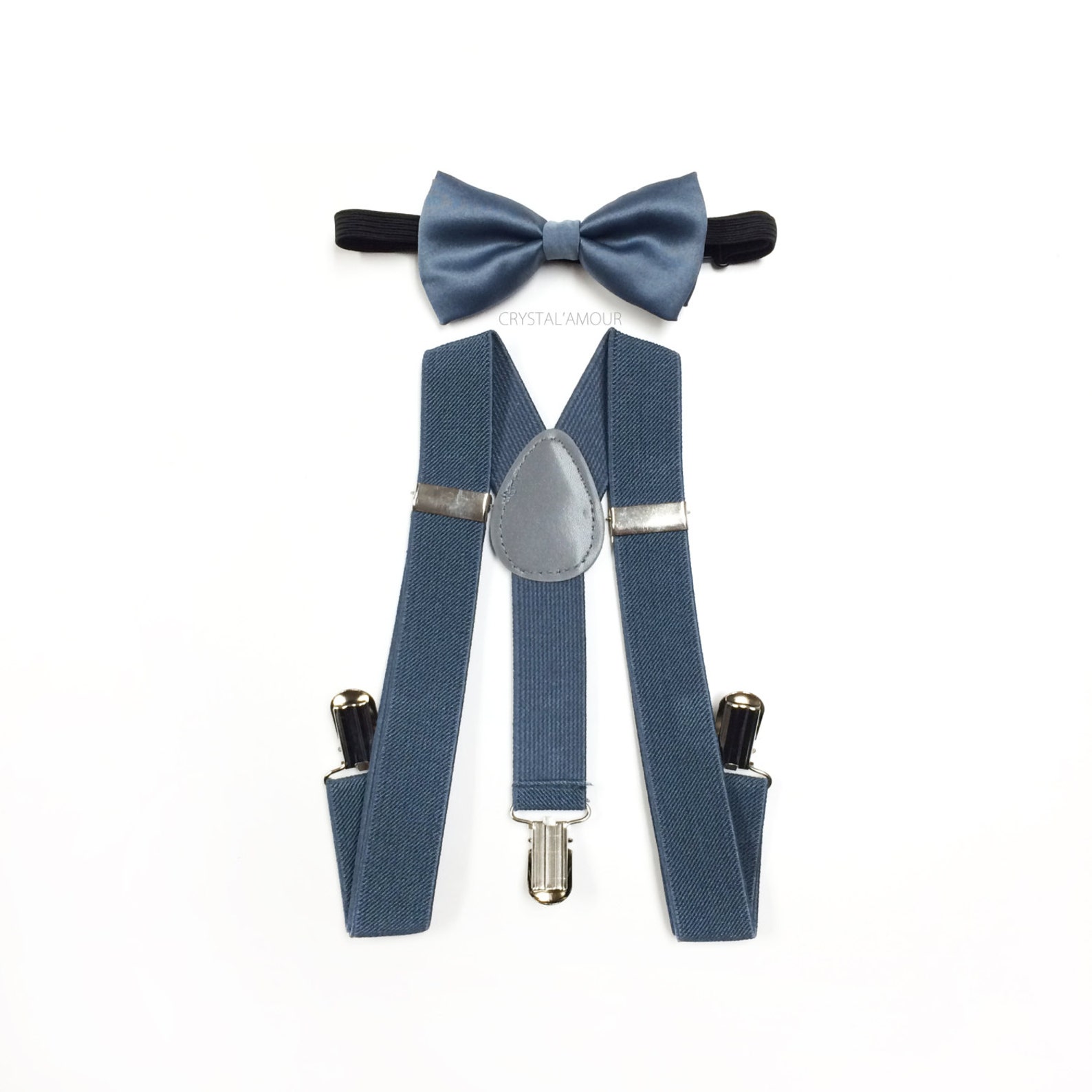 Baby Suspenders and Bow Tie Kid's Grey Suspenders Baby Etsy